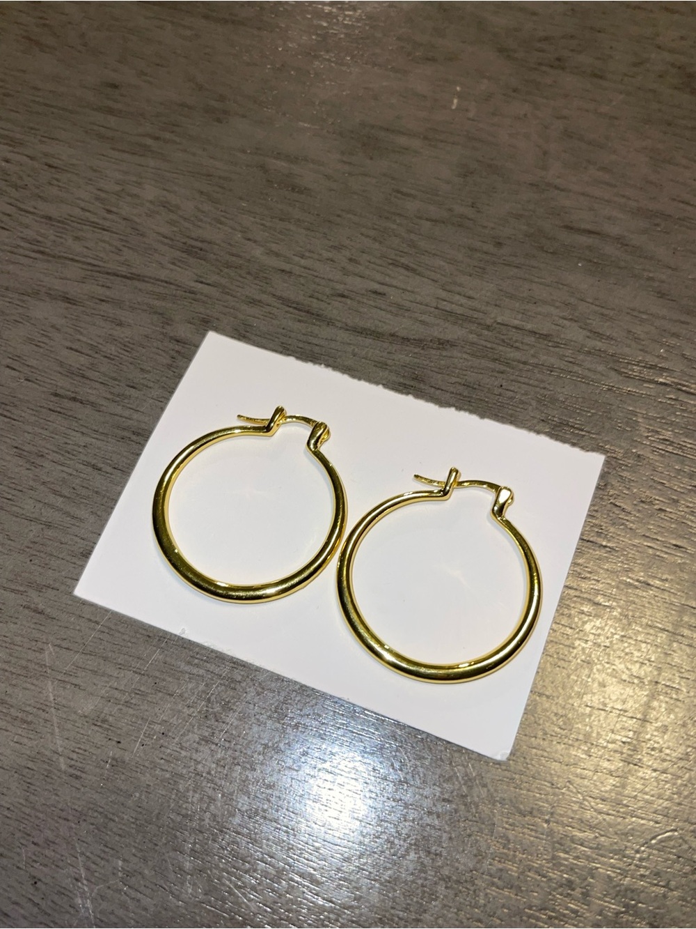 NEW Gold Hoop Earrings